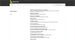 Desktop Screenshot of idiomsite.com
